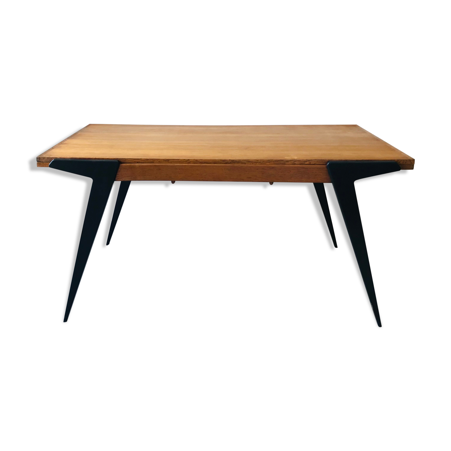 Extendable dining room table, circa 1950