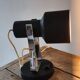 Lampe vintage Delmas "Monteuse"