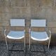 Italy 70's 2 leather bar stools