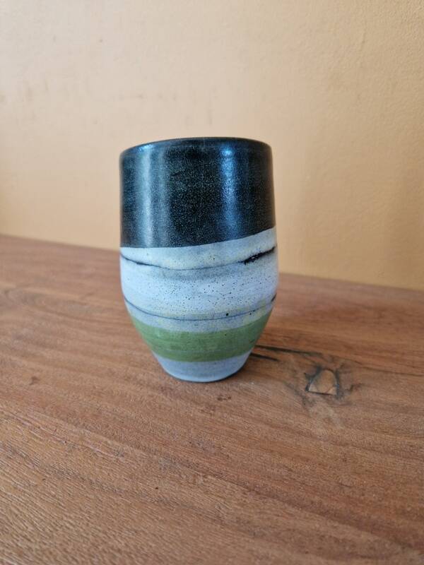 Robert Deblander (1924-2010) - Small free-form ceramic vase