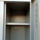 Metal cloakroom cabinet