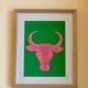 Colour paper artwork the beast