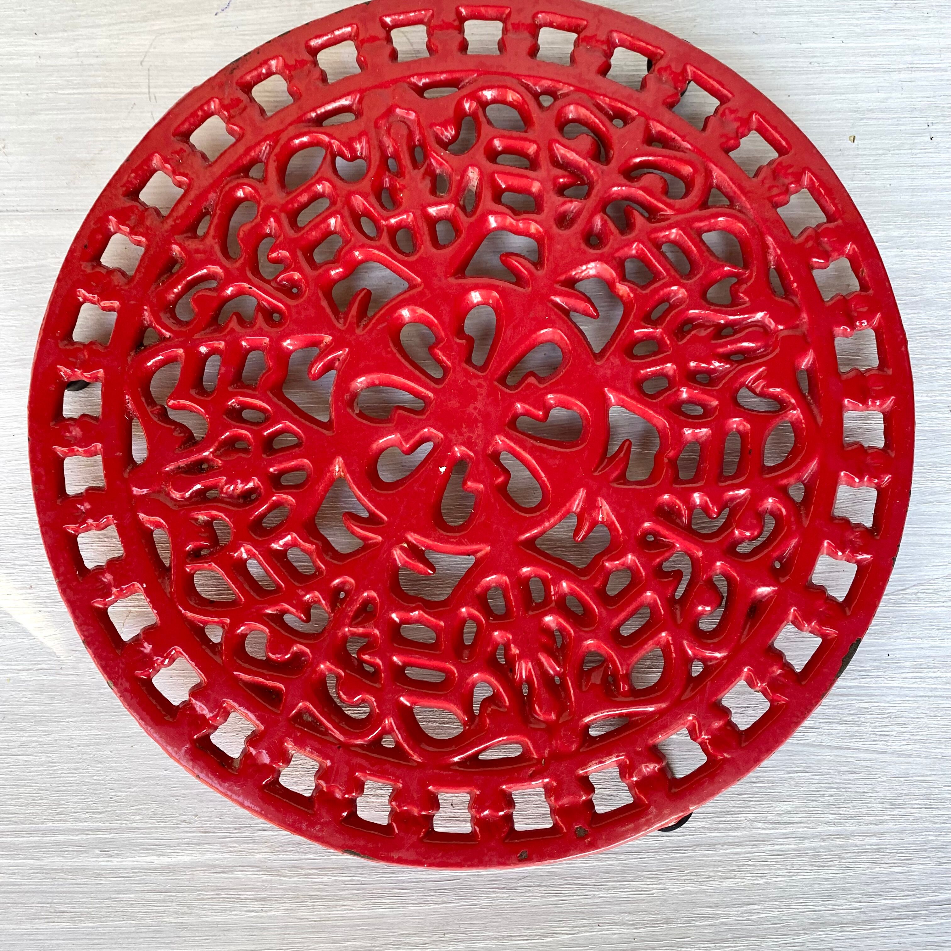 Dessous de plat en fonte émaillée
