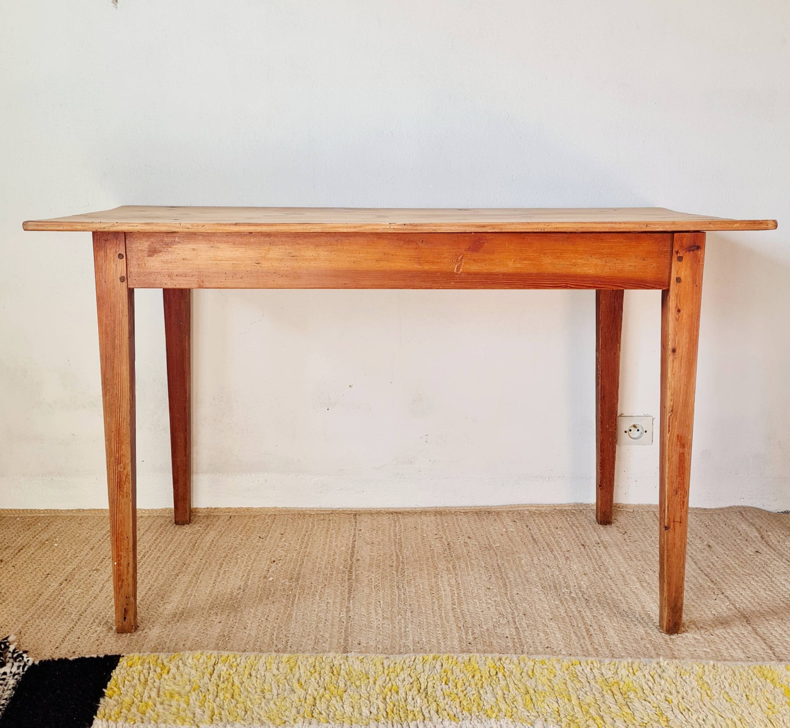 Antique farmhouse table L