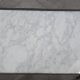 Antique Italian Carrara Marble, Mahogany, and Brass Coffee Table