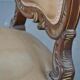 Set of 6 chairs style Louis XV Walnut end XIX