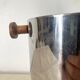 Double-walled stainless steel and wood champagne bucket