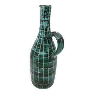 Bouteille Robert Picault en céramique Francaise Vallauris Côte-d'Azur 1950