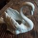Biscuit swan statue