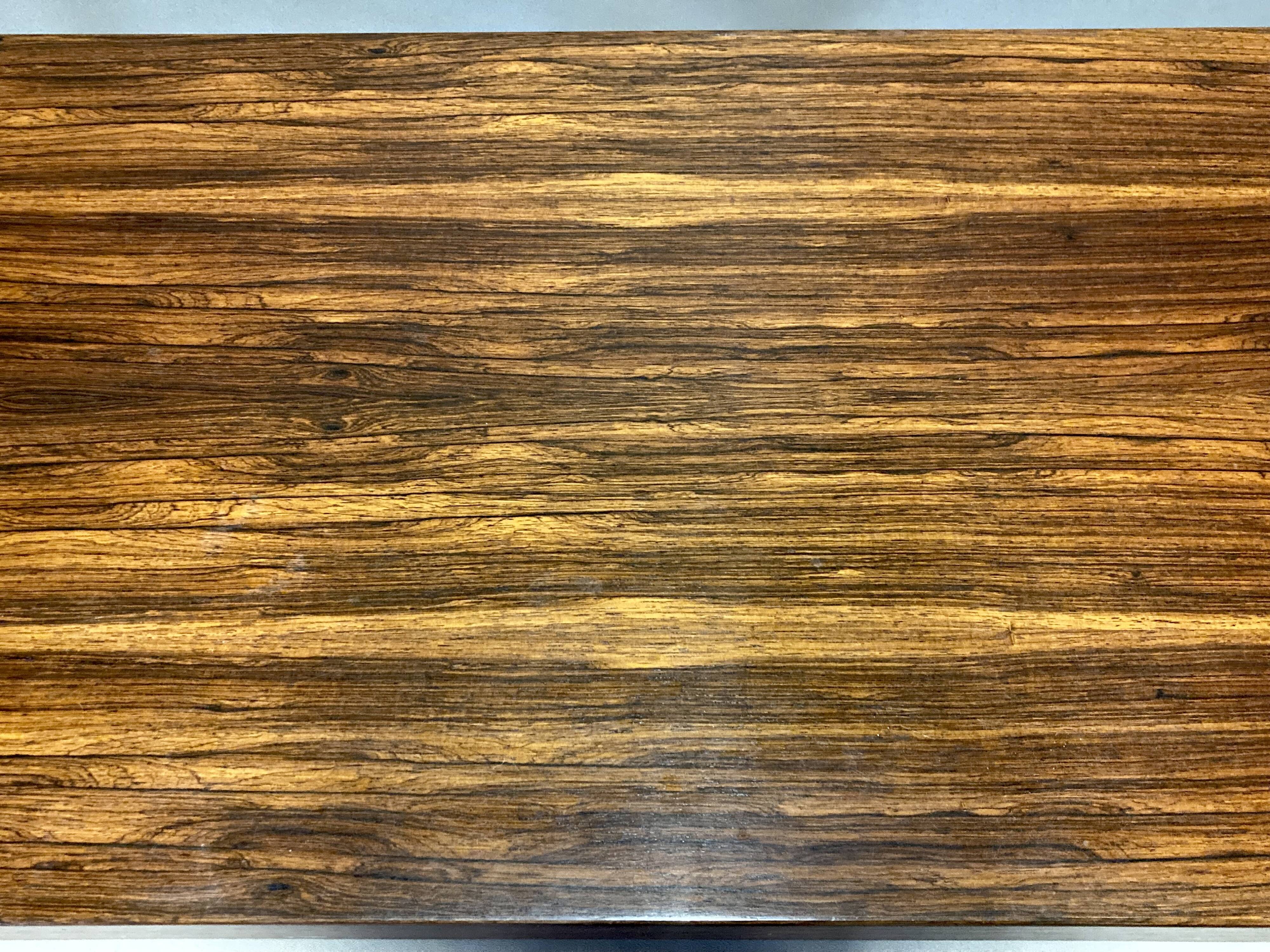 Scandinavian design rosewood coffee table 1950.