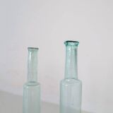 Antique set of 3 decorative bottles / vases from Sweden circa 1800