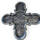 Art deco roger guérin bouffiloux ceramic cross
