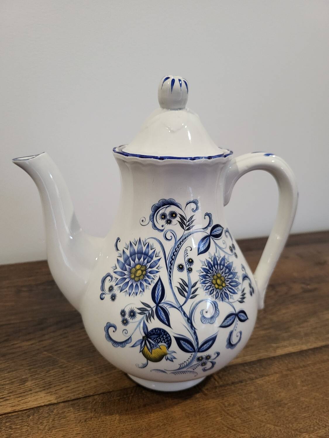 Blue Thistles Coffee Maker