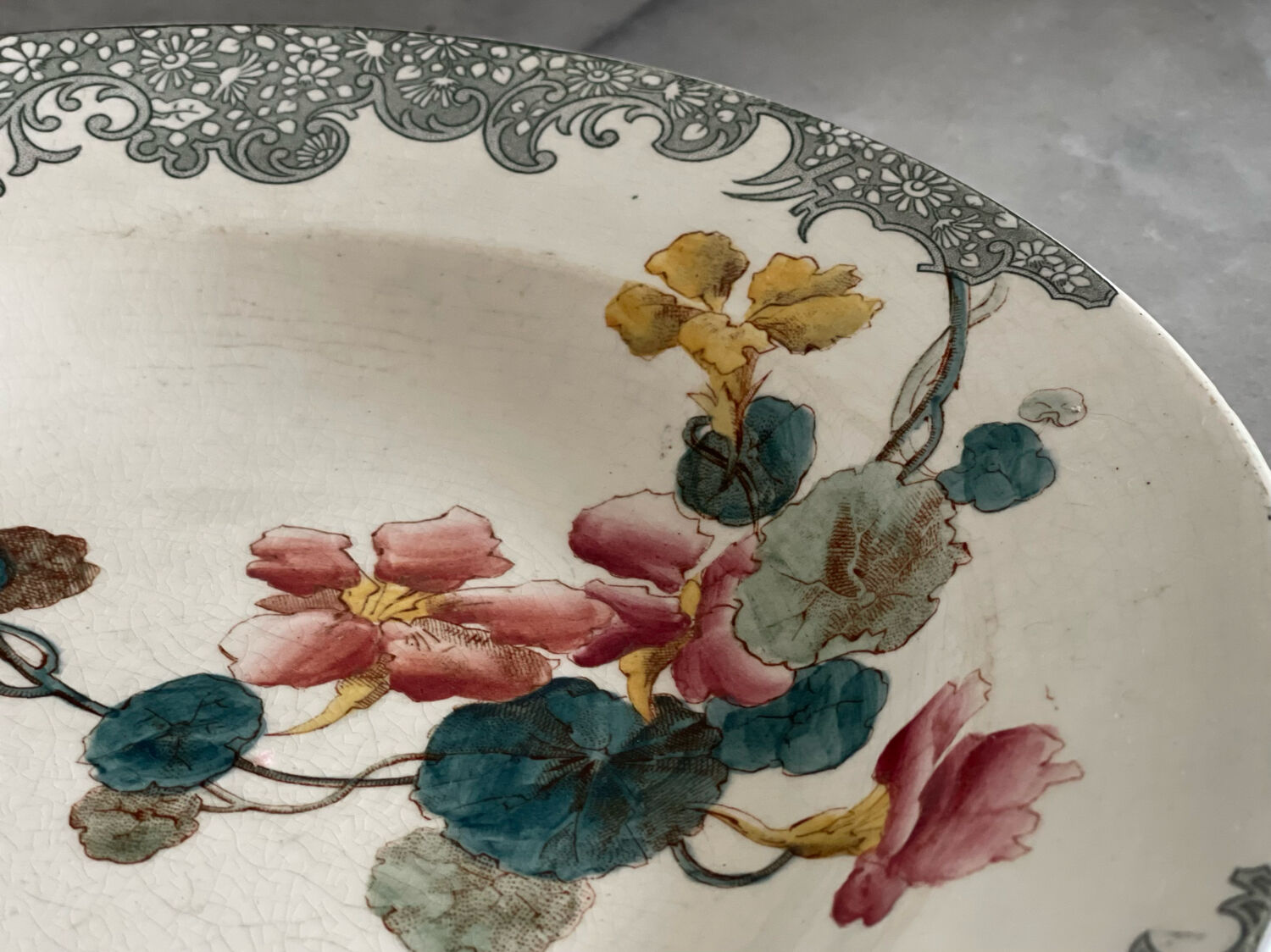 Old plate early XX th