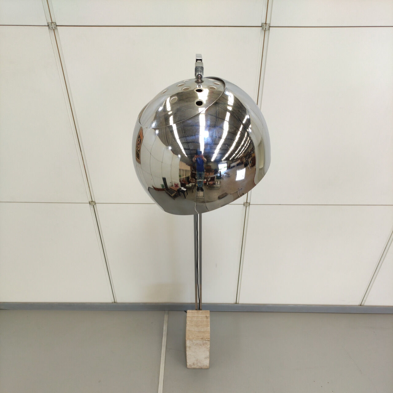 Vintage arc floor lamp