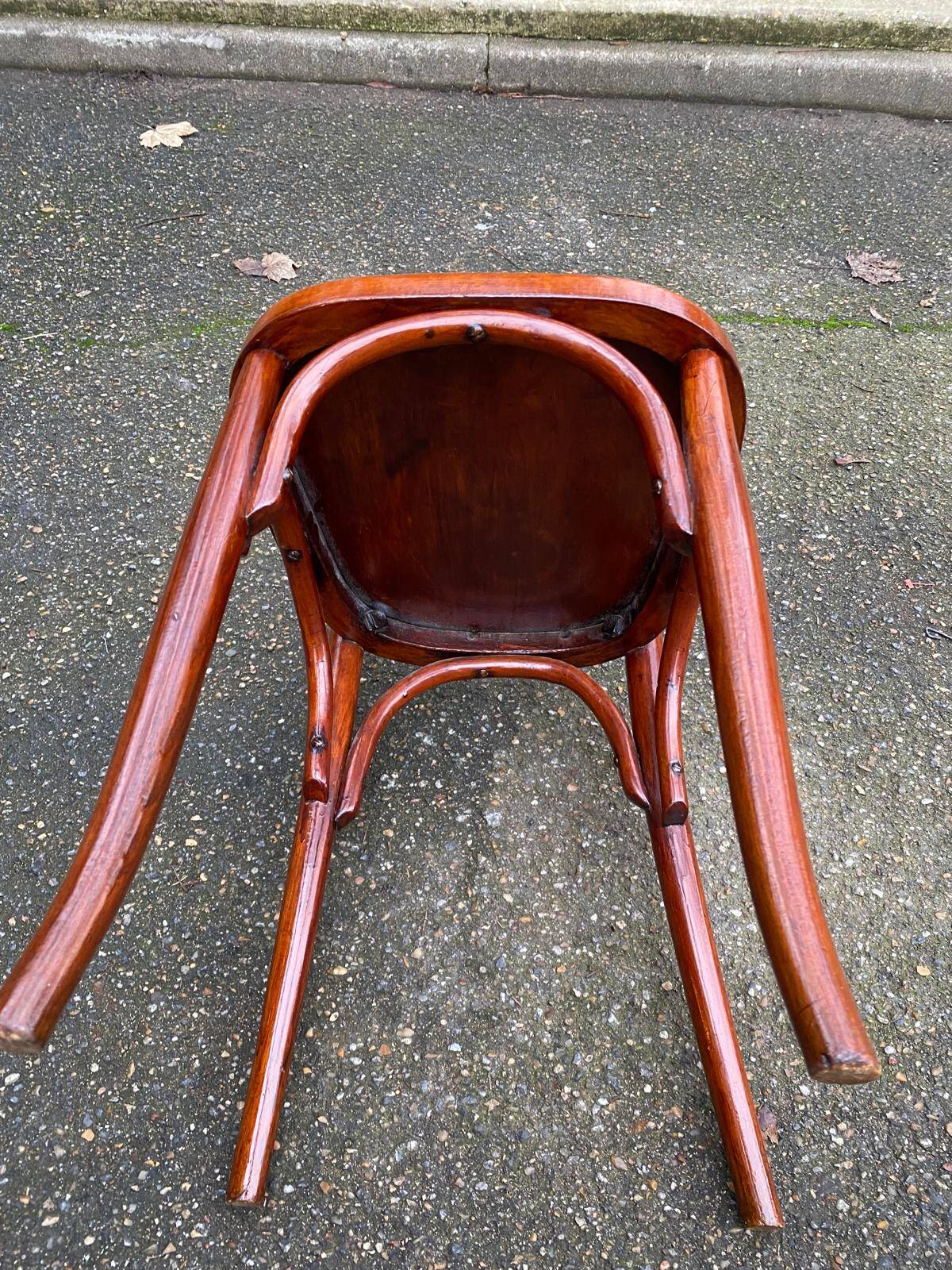 Thonet-style bentwood bistro chair, circa 1940