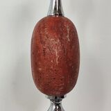Travertine lamp foot Barbier 70'
