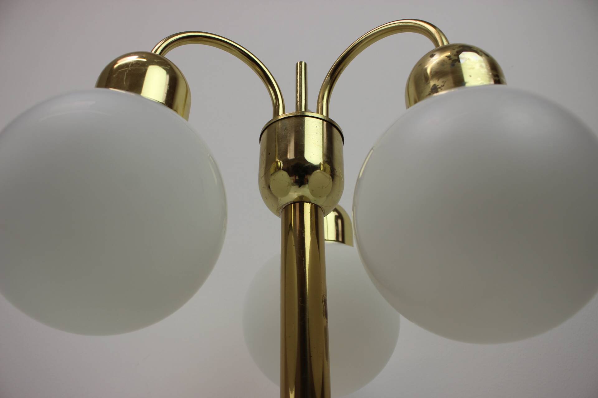 Mid-Century Brass Table Lamp by Kamenicky Senov, 1960s
