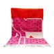 Tapis berbère tissé à la main en laine 400x300 cm rose, Maroc
