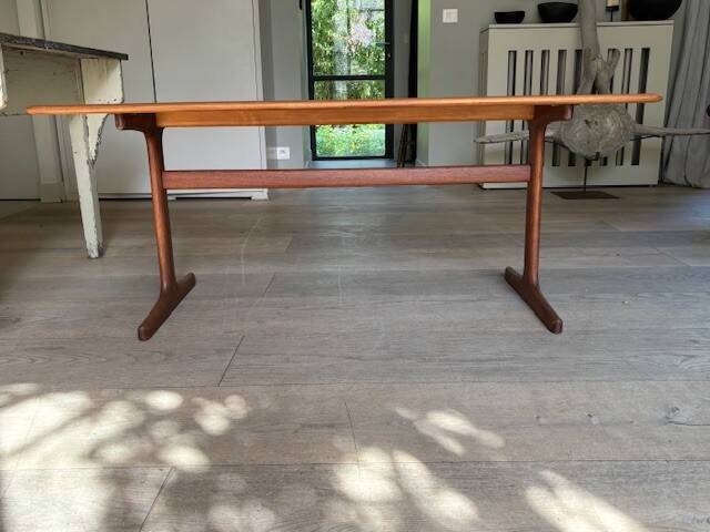 Table basse en teck de Karl-Erik Ekselius - Suède années 60