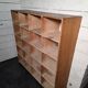 Solid wood workshop cabinet with compartments