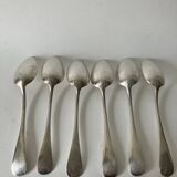 6 forks and 6 spoons - Silver metal