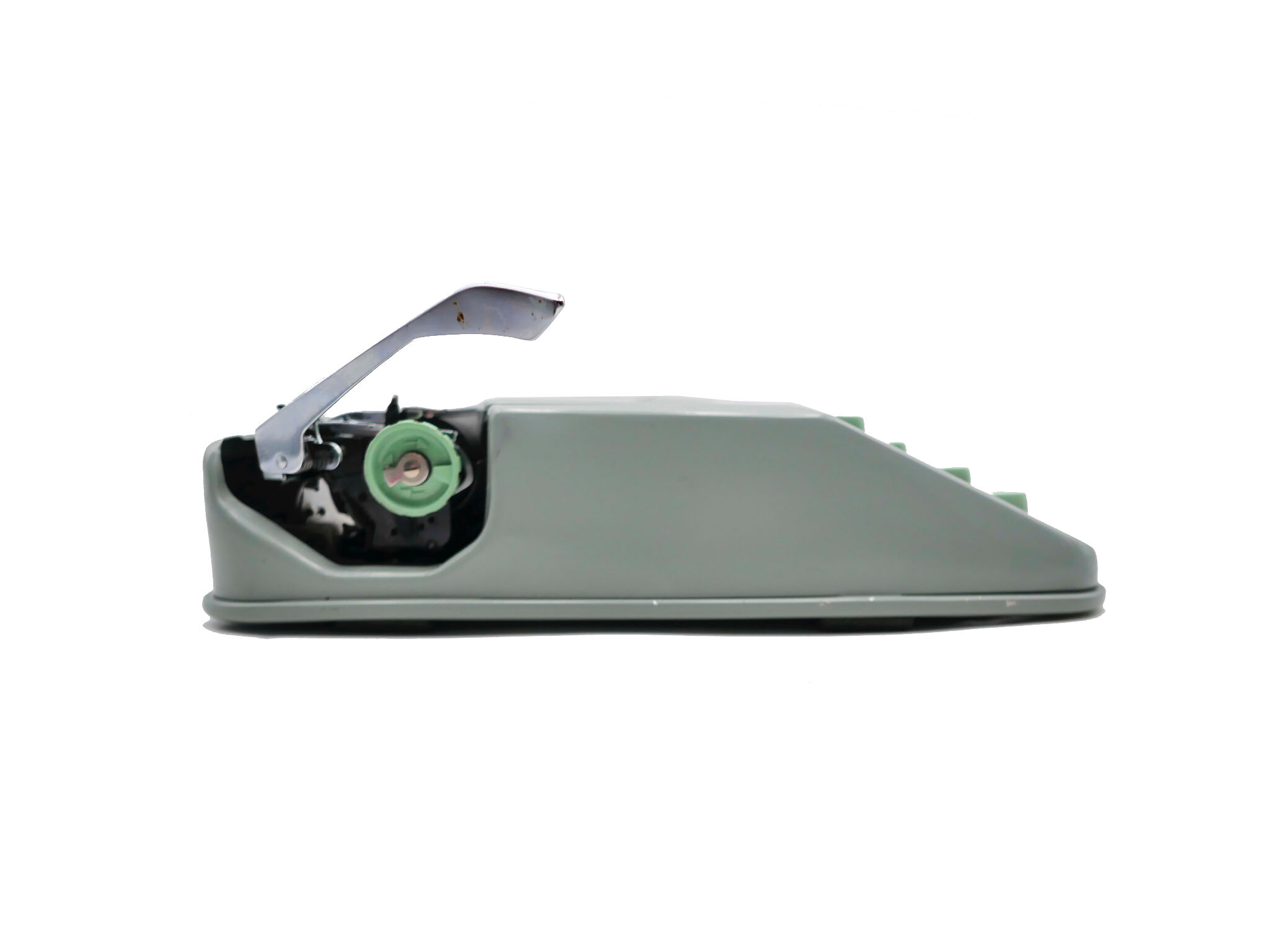 Typewriter Hermes baby green linden revised ribbon new