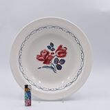 Round hollow dish décor Cannes by Digoin Sarreguemines