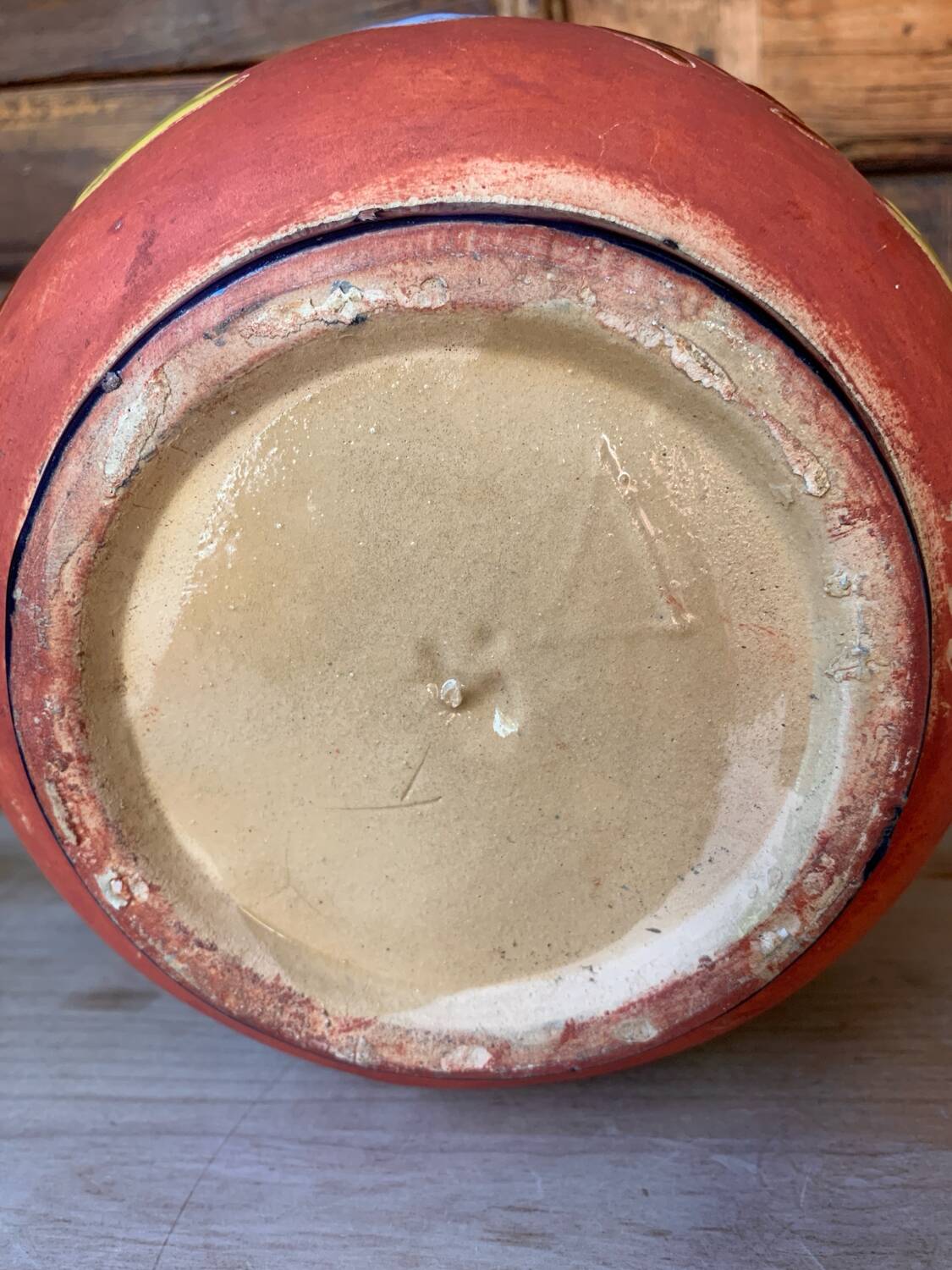 Ethnic terracotta plant pot