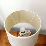 Art Deco crackled ceramic horse lamp