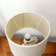 Art Deco crackled ceramic horse lamp