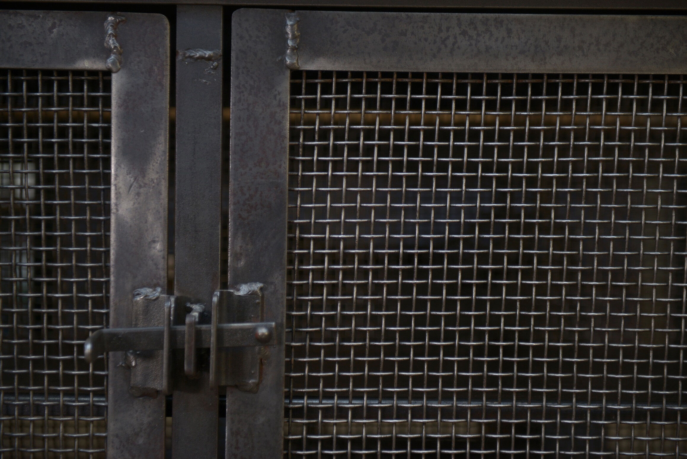 Metal mesh furniture SNCF 1940