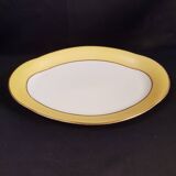 Plat ovale en porcelaine de Limoges