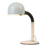 Lampe de bureau vintage métal flexible 1980s gris crème 44cm