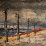 Oil on canvas - gaillard lala