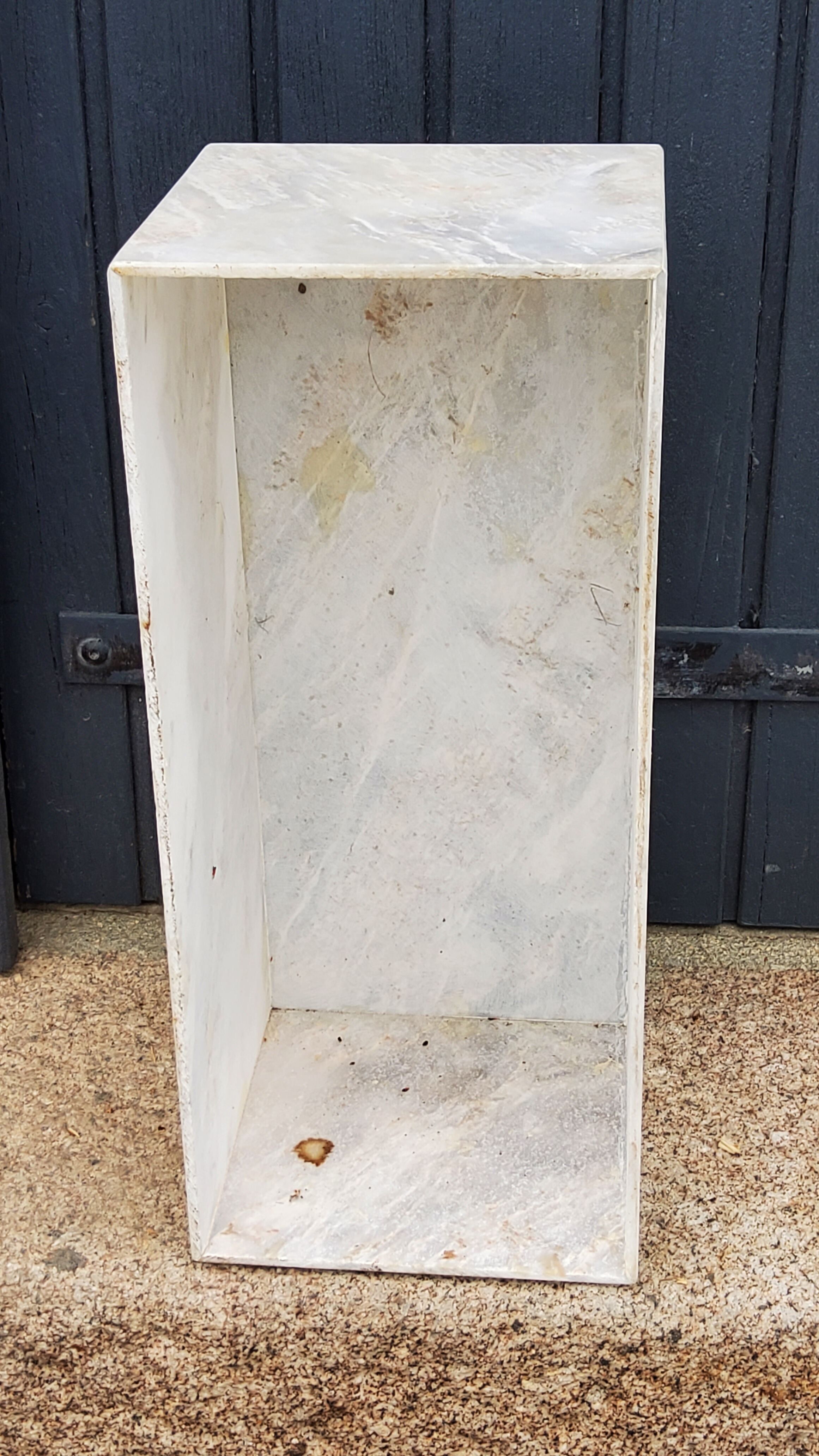 Lamp Georgia Jacob Ophélie and its marble column