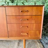 Scandinavian teak sideboard