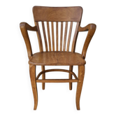 Fauteuil américain en chêne
