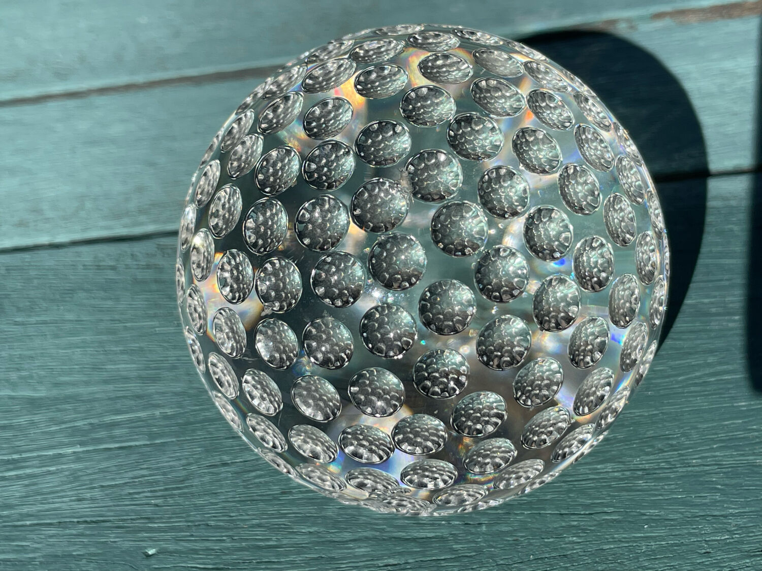 Glass ball paper press