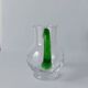 Carafe vert vin Alsace vaisselle vintage