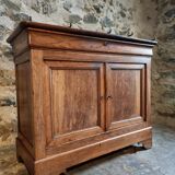 Antique French oak sideboard – 19th century