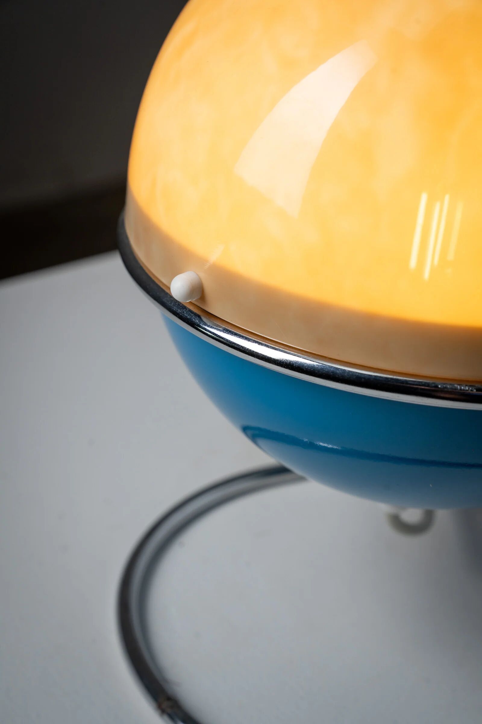 Lampe de table Space Age "Formland" bleue par Sidse Werner et Leif Alring pour Fog & Mørup