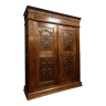 Renaissance cabinet in carved oak circa 1850