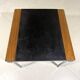 Hans Eichenberger leather coffee-side table Girsberger, Switzerland