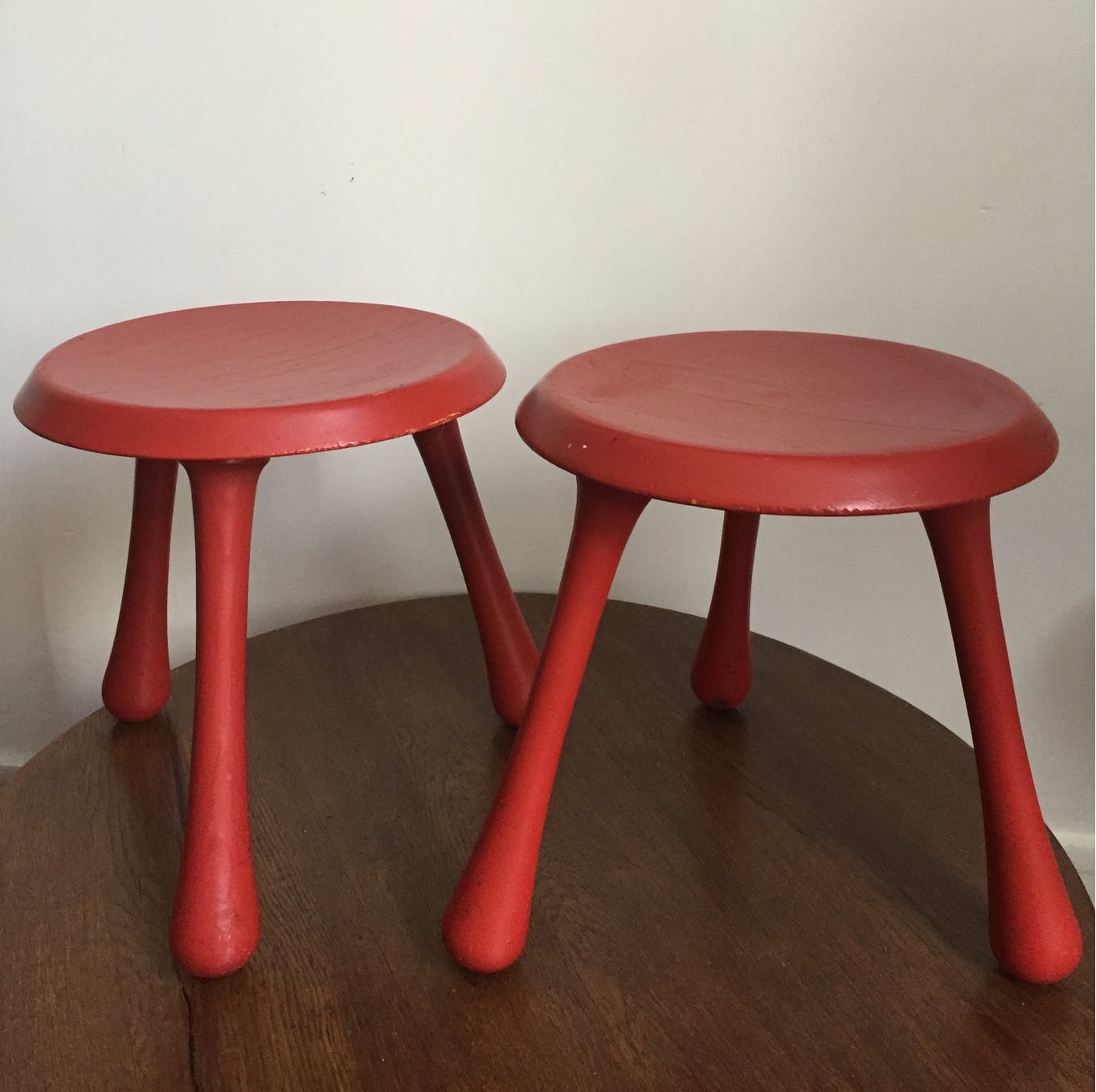 Pair of stools of Ingvar Kamprad for Habitat
