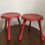 Pair of stools of Ingvar Kamprad for Habitat