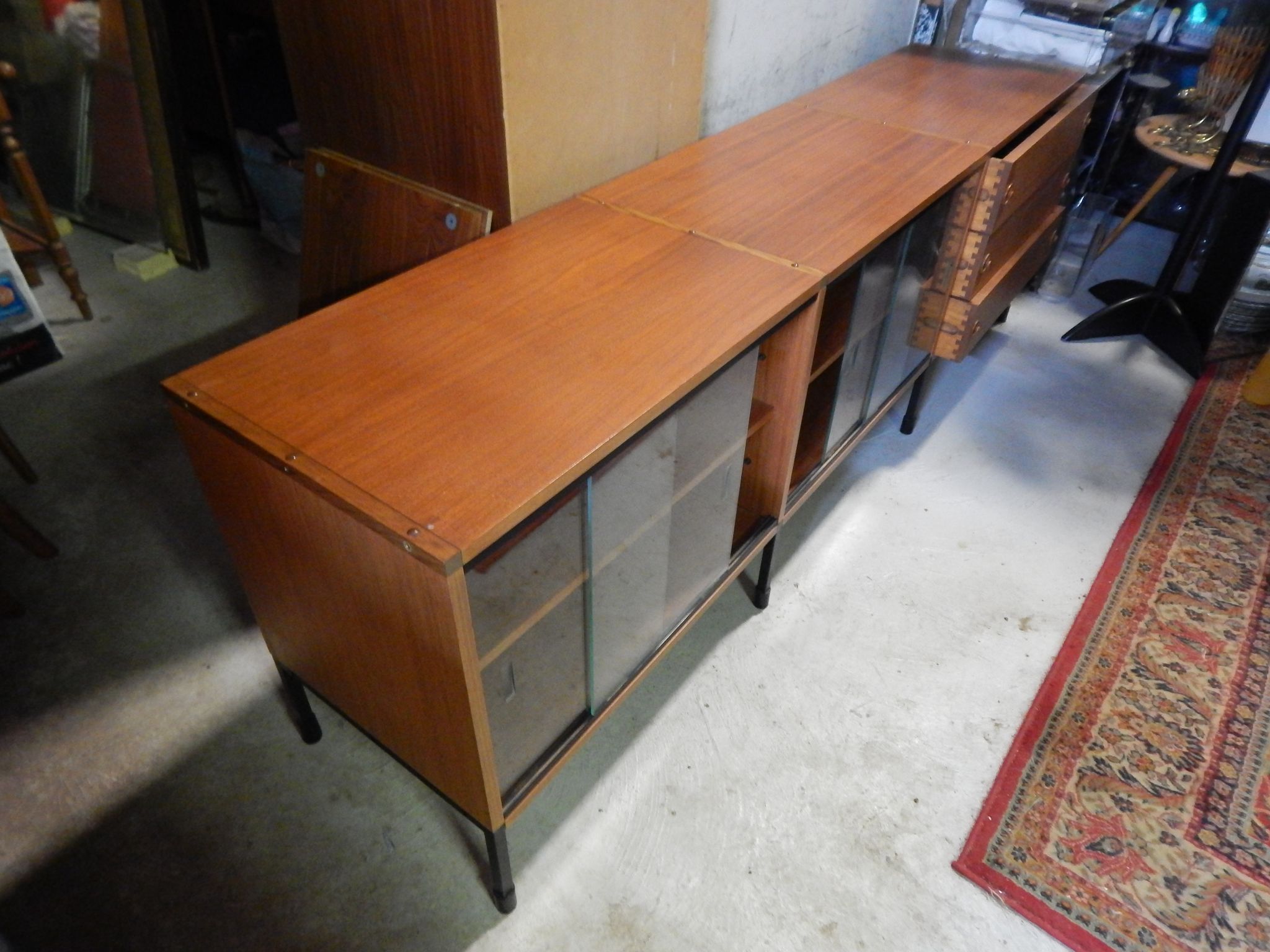 vintage enfilade by ARP minvielle design Guariche-Motte-Mortier year 50