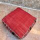 Pouf Kilim berbère fait main, coussin de sol