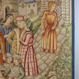 Tapestry "The Medieval City" Aubusson