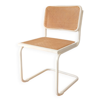 White B32 chair by Marcel Breuer